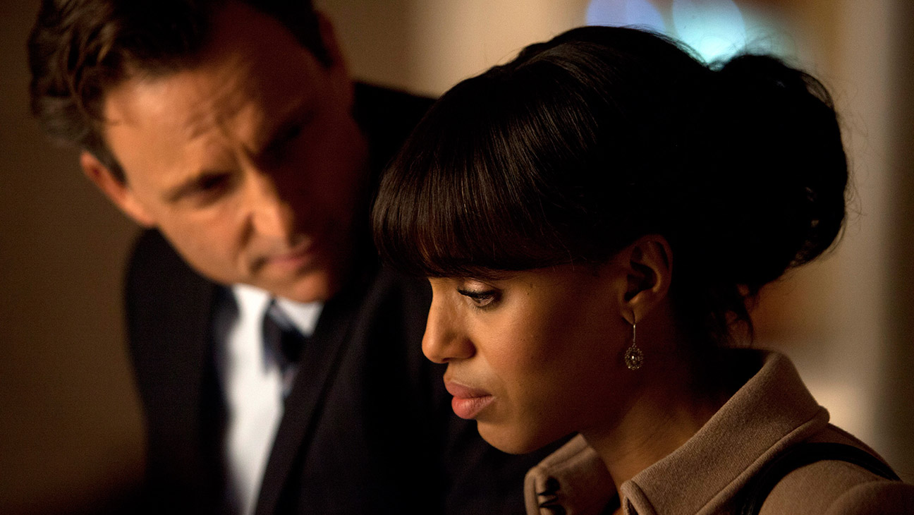Scandal, l-r: Tony Goldwyn, Kerry Washington in 'Happy Birthday, Mr. President' (Season 2, Episode 8, aired December 6, 2012), 2012-