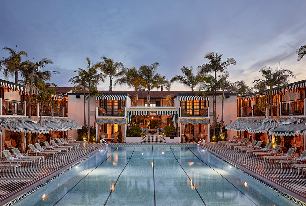 The Hollywood Reporter Travel Awards: Best Hotels in Southern California 2025, Lafayette Hotel, Swim Club and Bungalows