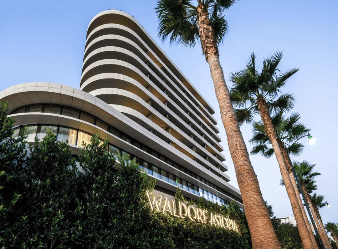 Hollywood Reporter's Best Hotels of Southern California 2025: Waldorf Astoria Beverly Hills